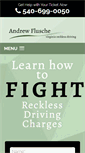 Mobile Screenshot of fightvirginiarecklessdriving.com